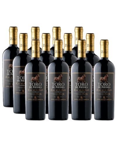 Pack 12 Carmenere, Rincón de los vientos, Toro de Piedra, Requingua