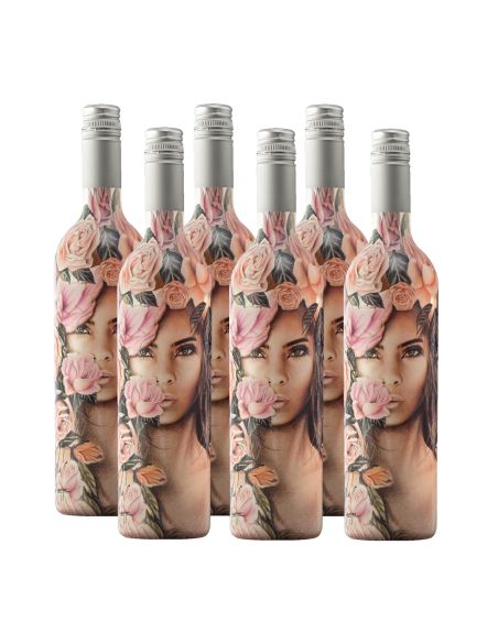 Pack 6 Rosé, Premium, La Piu Belle Rosé, Viña VIK