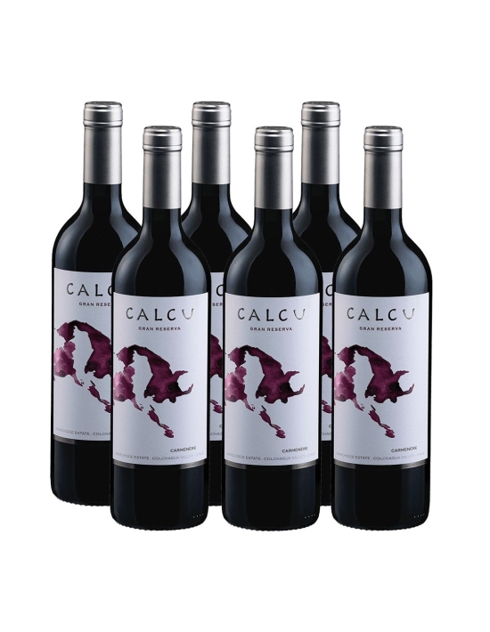 Pack 6 Carmenere, Gran Reserva, Viña Calcu