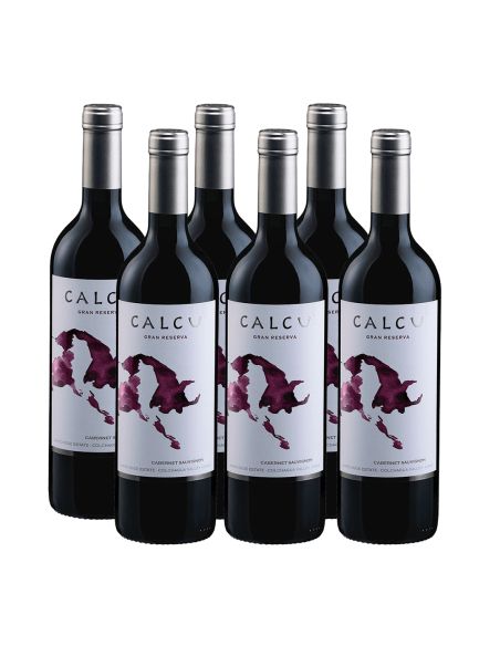 Pack 6 Cabernet Sauvignon, Gran Reserva, Viña Calcu