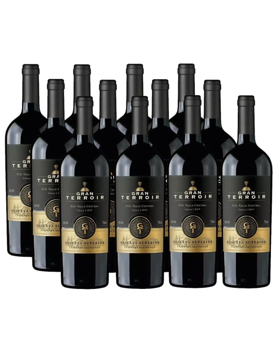 Pack 12 Cabernet Sauvignon, Gran Terroir Reserva Superior, Bestias Wines