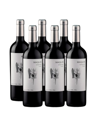 Pack 6 Cabernet Franc, Gran Reserva, Viña Maquis en Oferta