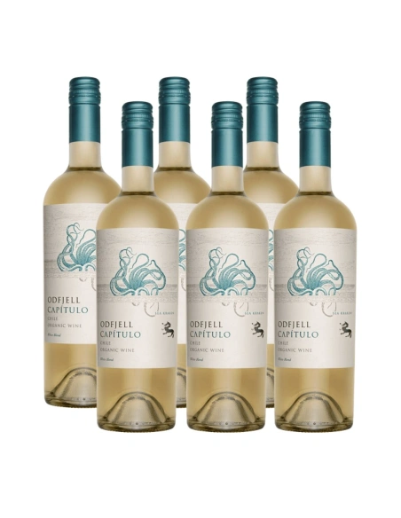 Pack 6 Ensamblaje Blanco, Gran Reserva, Flying Fish Capítulo, Viña Odfjell