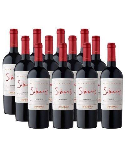 Pack 12 Carmenere, Gran Reserva, Sibaris, Viña Undurraga