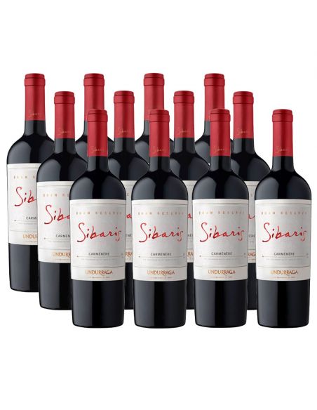 Pack 12 Carmenere, Gran Reserva, Sibaris, Viña Undurraga