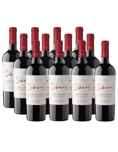 Pack 12 Cabernet Sauvignon, Gran Reserva, Sibaris, Viña Undurraga