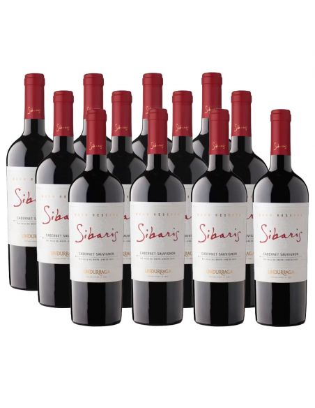 Pack 12 Cabernet Sauvignon, Gran Reserva, Sibaris, Viña Undurraga