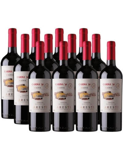 Pack 12 Carmenere, Reserva, Cabina 56