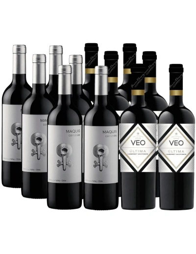 Pack 12 Vinos, Veo Última, Maquis Gran Reserva