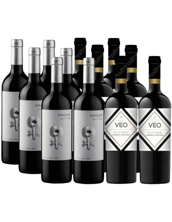 Pack 12 Vinos, Veo Última, Maquis Gran Reserva
