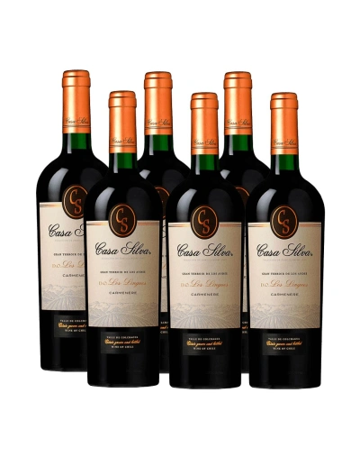 Pack 6 Carmenere, Gran Terroir, Casa Silva, Los Lingues