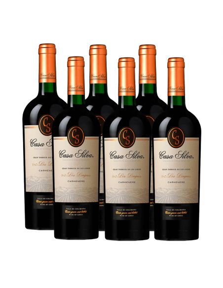 Pack 6 Carmenere, Gran Terroir, Casa Silva, Los Lingues