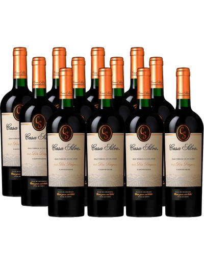 Pack 12 Carmenere, Gran Terroir, Casa Silva, Los Lingues