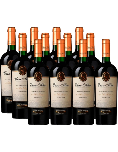 Pack 12 Carmenere, Gran Terroir, Casa Silva, Los Lingues