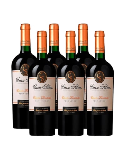 Pack 6 vinos, Petit Verdot, Gran Terroir, Casa Silva