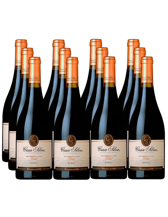 Pack 12 vinos, Syrah, Gran Terroir, Casa Silva, Lolol