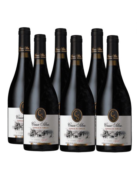 Pack 6 Vinos, Syrah, Terroir de Familia Reserva, Casa Silva