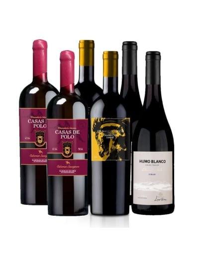 Pack 6 Mix Caballo Loco, Casas de Polo WMS y Humo Blanco