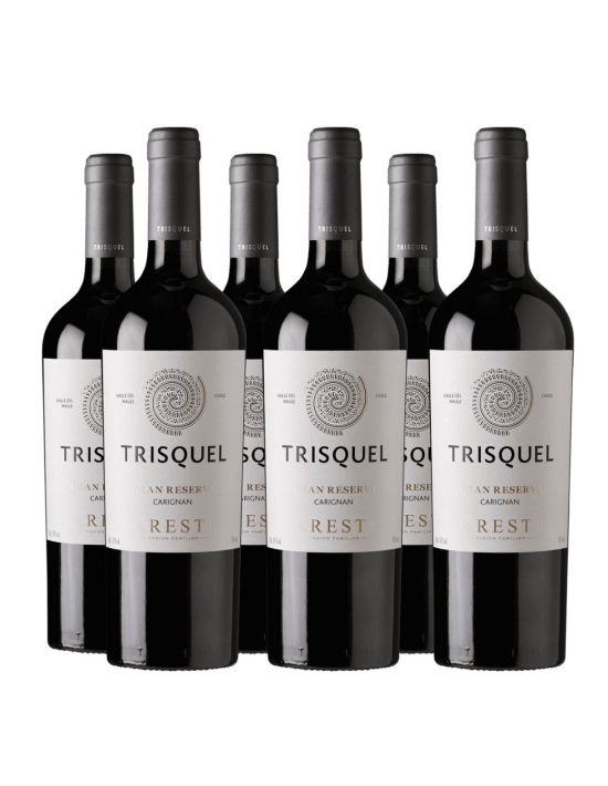 Pack 6 vinos, Carignan, Gran Reserva, Trisquel