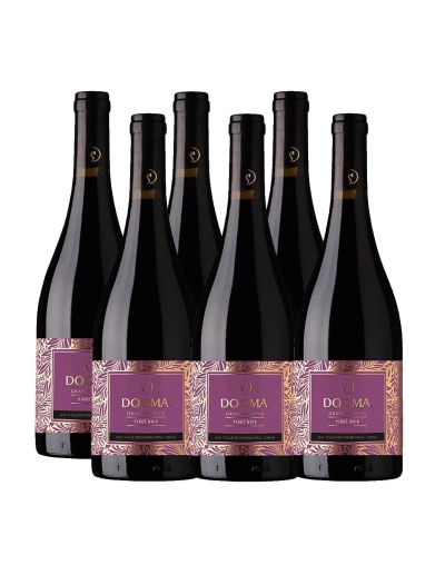 Pack 6 vinos Pinot Noir, Reserva, Dogma, Viña El Aromo, Valle del Maule