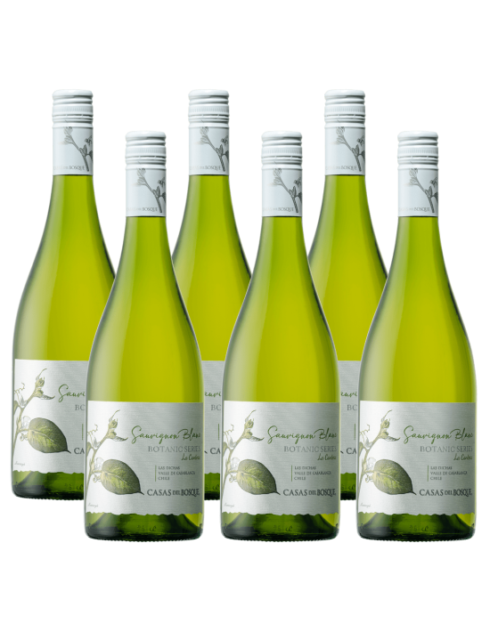 Pack 6 Sauvignon Blanc, La Cantera, Botanic Series, Viña Casas del Bosque