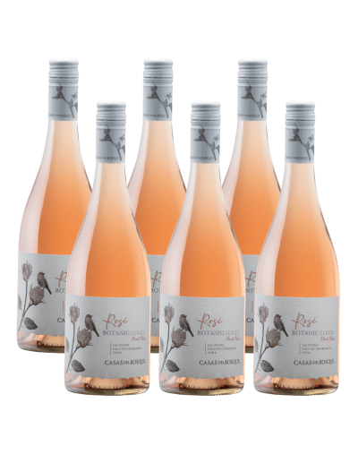 Pack 6 bot Rosé, Botanic Series, Viña Casas del Bosque