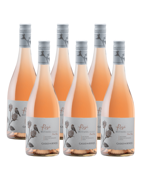 Pack 6 bot Rosé, Botanic Series, Viña Casas del Bosque