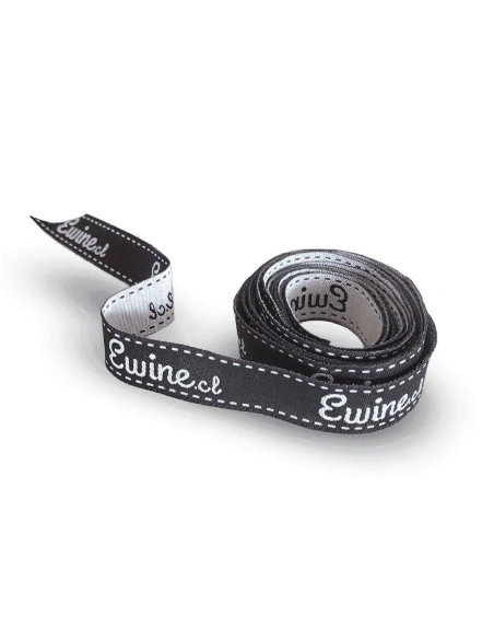 Cinta bordada Ewine color negro ( mt)
