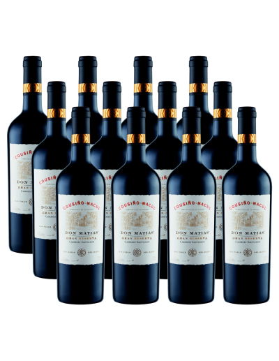 Pack 12 Cabernet Sauvignon Don Matías, viña Cousiño