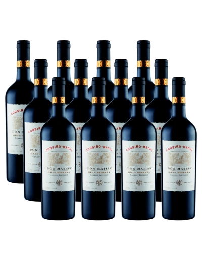Pack 12 Cabernet Sauvignon Don Matías, viña Cousiño