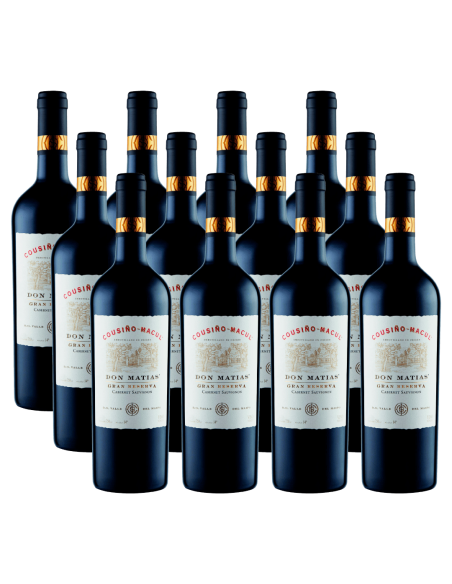 Pack 12 Cabernet Sauvignon Don Matías, viña Cousiño