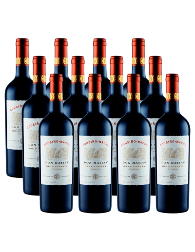 Pack 12 Carmenere don Matías viña Cousiño