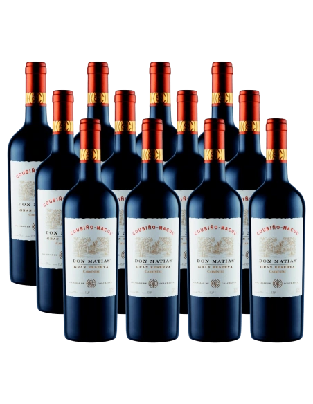 Pack 12 Carmenere don Matías viña Cousiño