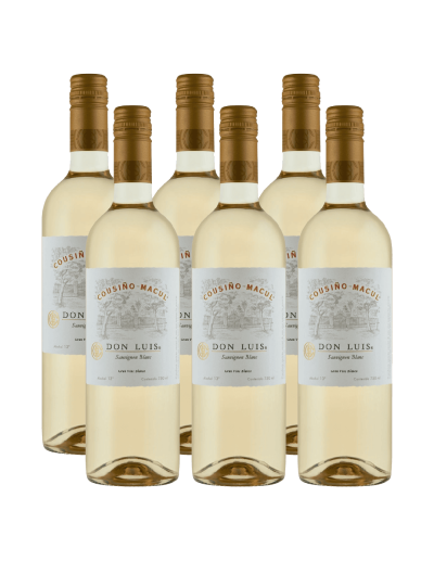 Pack 6 Sauvignon Blanc ,Don Luis, viña Cousiño