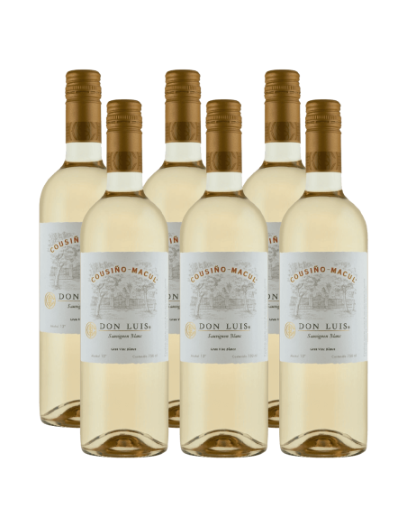 Pack 6 Sauvignon Blanc ,Don Luis, viña Cousiño