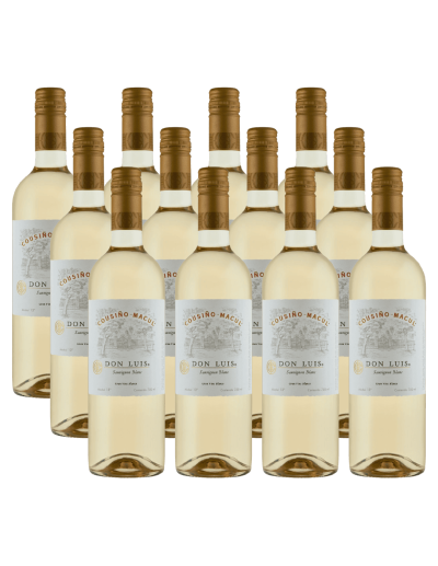 Pack 12 Sauvignon Blanc ,Don Luis, viña Cousiño