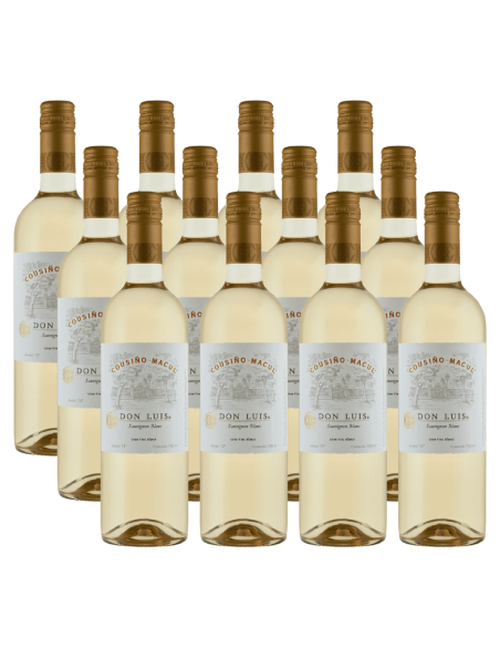 Pack 12 Sauvignon Blanc ,Don Luis, viña Cousiño