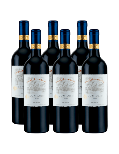 Pack 6 Merlot, Don Luis, Reserva, Cousiño Macul