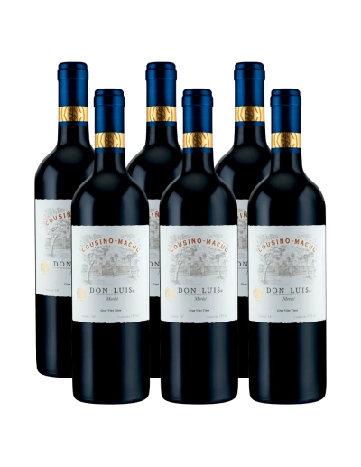 Pack 6 Merlot, Don Luis, Reserva, Cousiño Macul