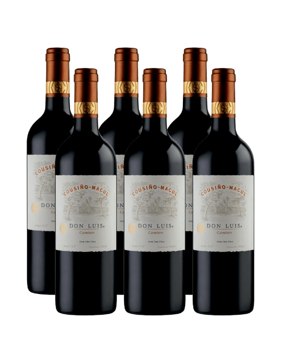 Pack 6 Carmenere, Don Luis, Reserva, Cousiño Macul