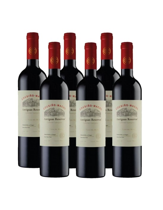 Pack 6 Carmenere, Antiguas Reservas, Viña Cousiño Macul