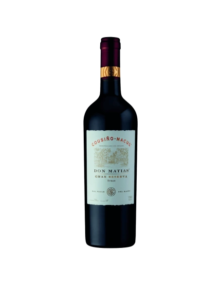 Syrah Don Matias, viña Cousiño Macul