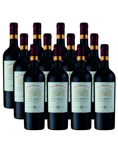 Pack 12 Syrah Don Matias, viña Cousiño Macul