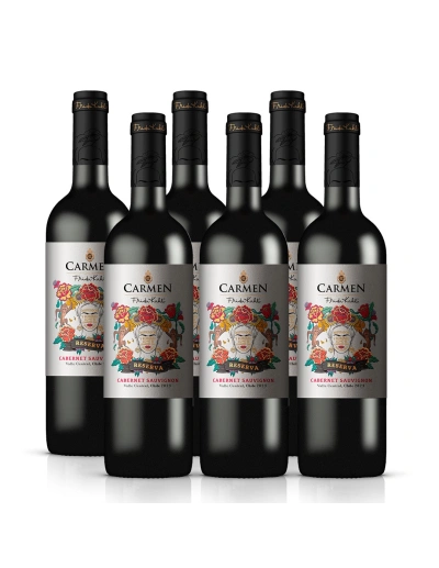 Pack 6 Cabernet Sauvignon Reserva, Frida Kahlo, Viña Carmen
