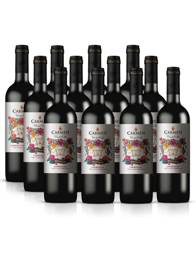 Pack 12 Cabernet Sauvignon Reserva, Frida Kahlo, Viña Carmen