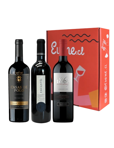 Pack 3 Carmenere mix Gran reserva