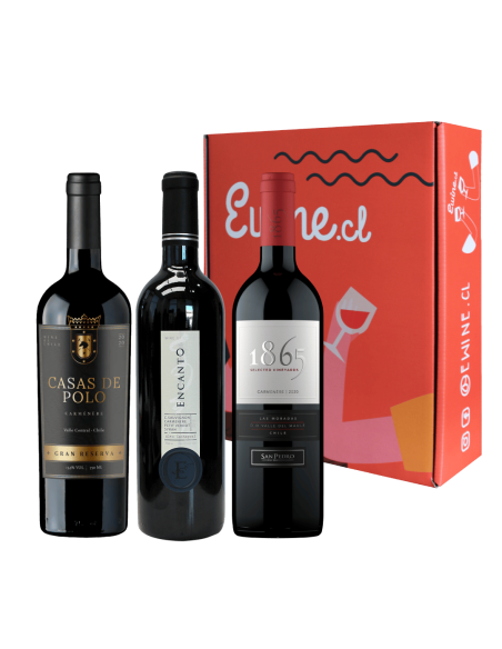 Pack 3 Carmenere mix Gran reserva