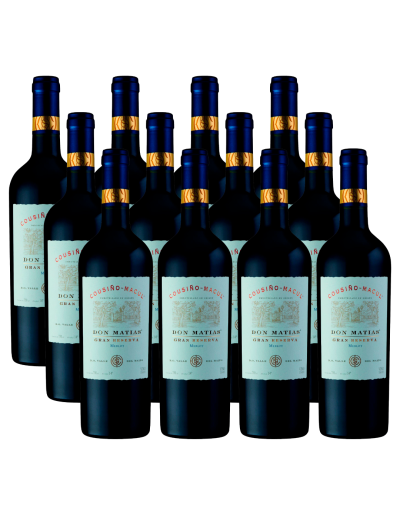 Pack 12 Merlot Don Matías , viña Cousiño