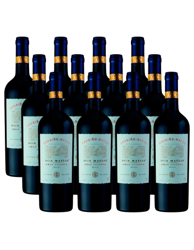 Pack 12 Merlot Don Matías , viña Cousiño