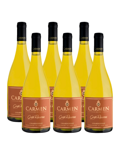 Pack 6 Chardonnay, Gran Reserva, Viña Carmen